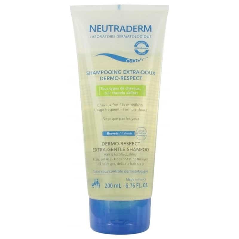 Bebemaman neutraderm shampoing extra doux dermo respect 200 ml