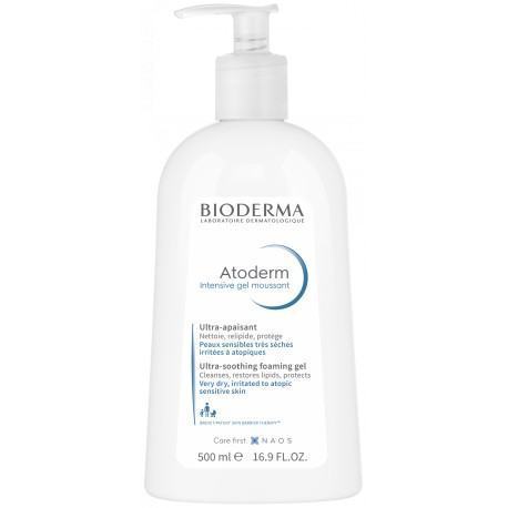 bioderma atoderm intensive gel moussant 500ml 2