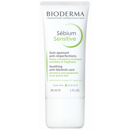 bioderma sebium sensitive soin apaisant anti imperfection 30 ml 2