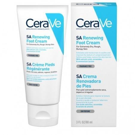 cerave creme regenerante pieds tres secs abimes rugueux fendilles 88ml 2