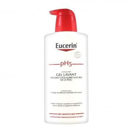 eucerin ph5 protection gel lavant visage et corps 400 ml 2