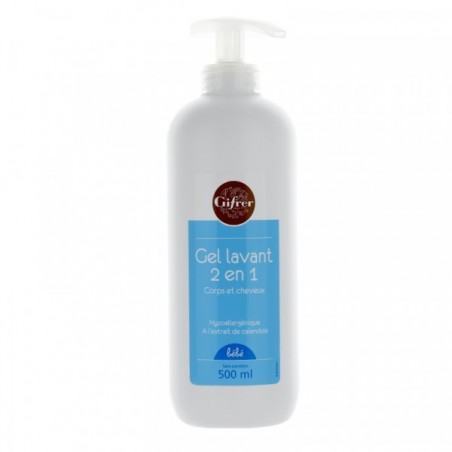 gifrer gel lavant 2 en 1 corps et cheveux 500 ml 1