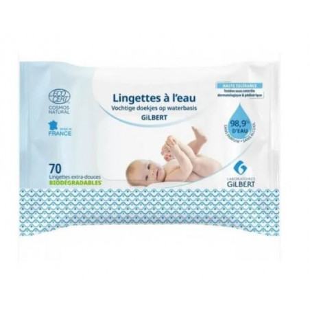 gilbert lingettes a l eau 70 unites 1 1