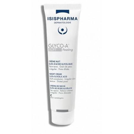 isisharma glyco a medium peeling creme nuit 12 dacide glycolique 30ml 1