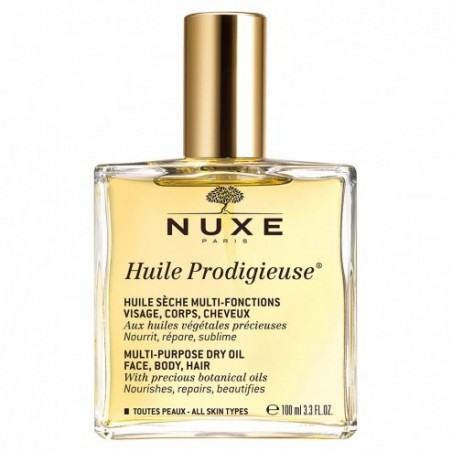 nuxe huile prodigieuse 100ml soin multi fonctions visage corps cheveux