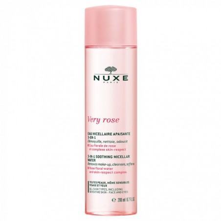 nuxe very rose eau demaquillante micellaire 200ml