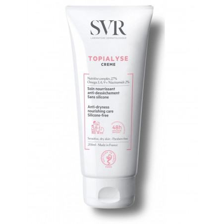 svr topialyse creme emolliente 200ml peaux seches a tendance atopique