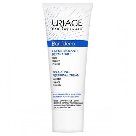 uriage bariederm creme isolante reparatrice 75ml peaux agressees