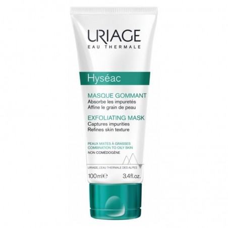 uriage hyseac masque gommant 100ml absorbe les impuretes lisse le grain de la peau