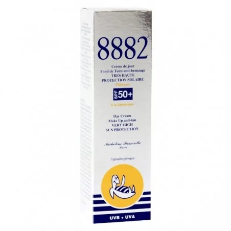 8882 fond de teint anti bronzage tres haute protection spf 50 princesse