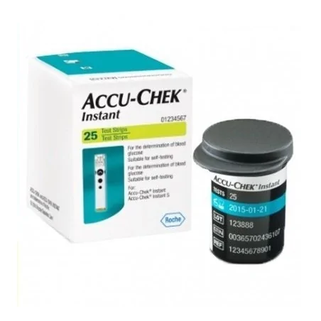 accu chek instant 25 bandellettes