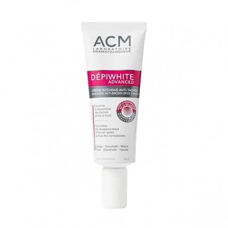 acm depiwhite creme advanced soin depigmentant intensif 40 ml