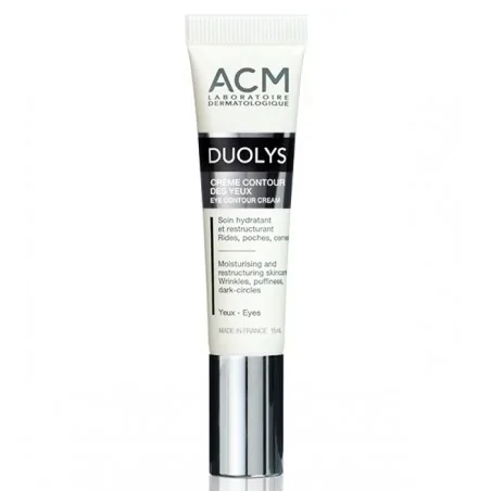 acm duolys soin hydratant et restructurant rides poches cernes 15 ml