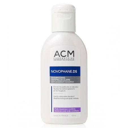 acm novophane ds shampooing pellicules moderees 125 ml