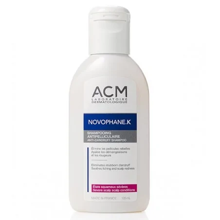 acm novophane ds shampooing pellicules severes 125 ml