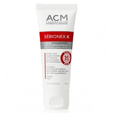 acm sebionex k soin keratoregulateur 40 ml