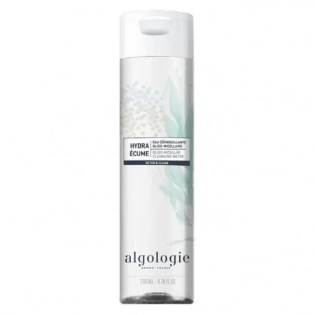 algologie hydra ecume eau demaquillante oligo micellaire 200 ml