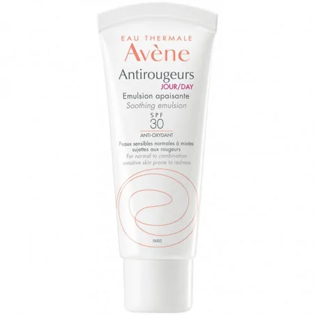 avene antirougeurs jour emulsion apaisante spf30 40ml