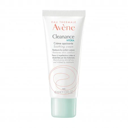 avene cleanance hydra creme apaisante 40 ml