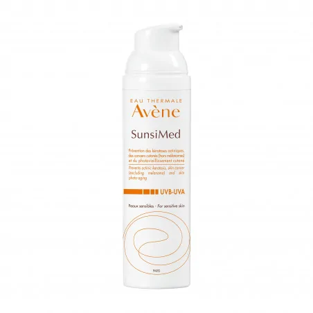 avene solaire sunsimed tres haute protection peaux sensibles 80ml