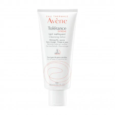 avene tolerance extreme lait nettoyant cosmetique sterile 200 ml