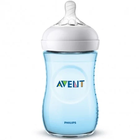 avent biberon natural bleu 260 ml