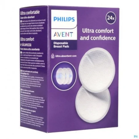 avent coussinets jetables ultra confort x24