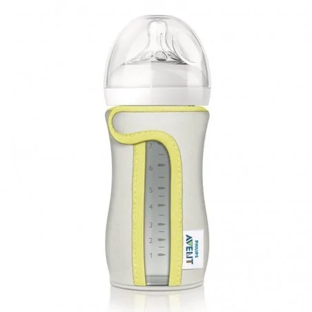 avent sleeve natural glass bottle scf67601