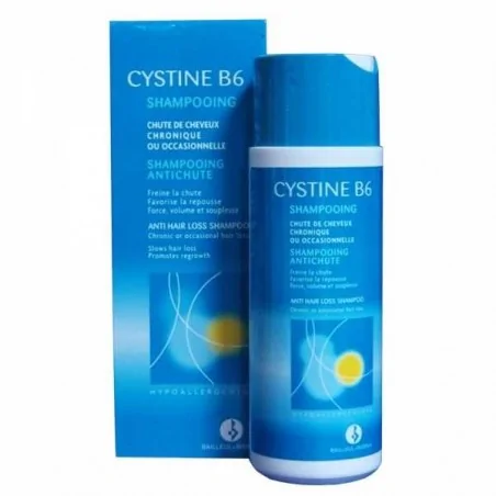 bailleul biorga cystine b6 shampooing anti chute 200 ml