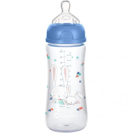 bebe confort biberon emotion 360 ml bleu 8143