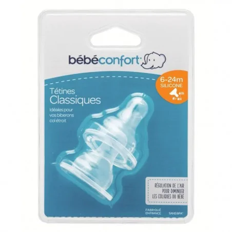 bebe confort tetine standard 3 vitesses t3 x2 7033