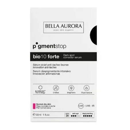 bella aurora bio10 forte pigment stop peau normale a seche