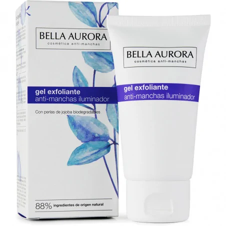 bella aurora gel exfoliant anti taches 75ml