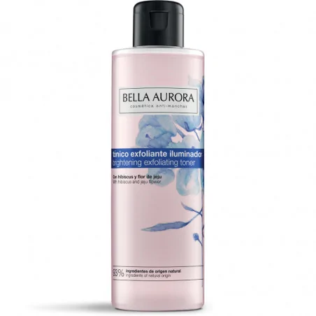 bella aurora lotion tonique anti taches exfoliante 200ml