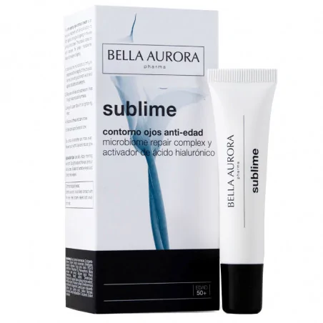 bella aurora sublime contour yeux acide hyraluronique