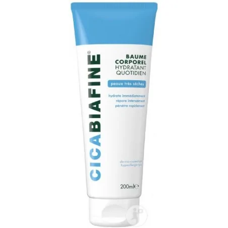 biafine cicabiafine baume hydratant corporel quotidien 200 ml