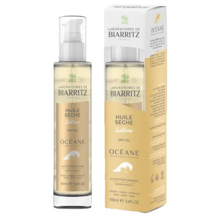 biarritz huile seche bio 100ml