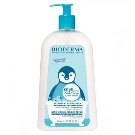 bioderma abcderm cold cream 1l