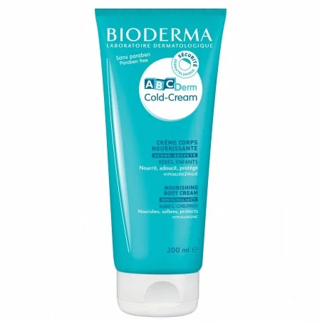 bioderma abcderm cold cream corps 200 ml