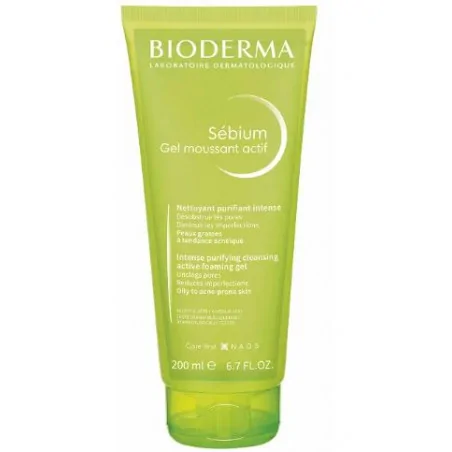 bioderma sebium gel moussant actif 200ml