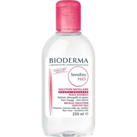 bioderma sensibio h2o 250ml solution micellaire