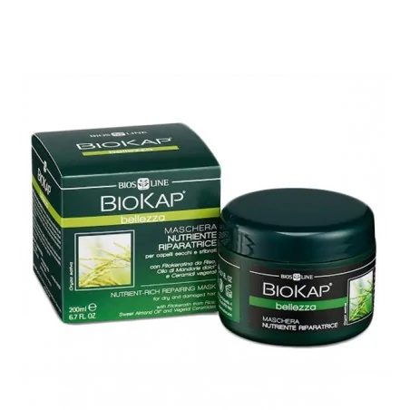 biokap masque nourrissant reparateur cheveux secs 200 ml