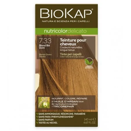 biokap nutricolor delicato 733 blond ble dore