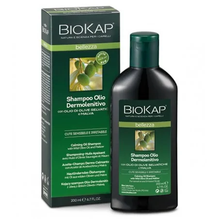 biokap shampoing huile apaisant belleza 200 ml