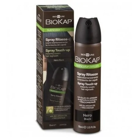 biokap spray retouche noir 75 ml