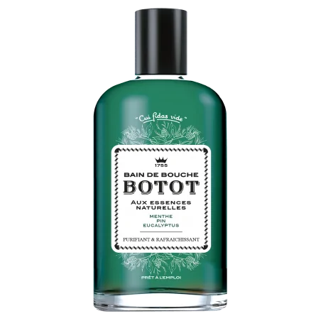 botot bain de bouche menthe pin eucalyptus 250 ml