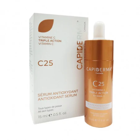 capiderma c25 serum antioxydant 15ml