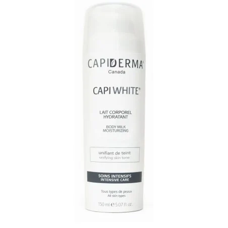 capiderma capiwhite lait corporel depigmentant intensif hydratant 150ml soins intensifs