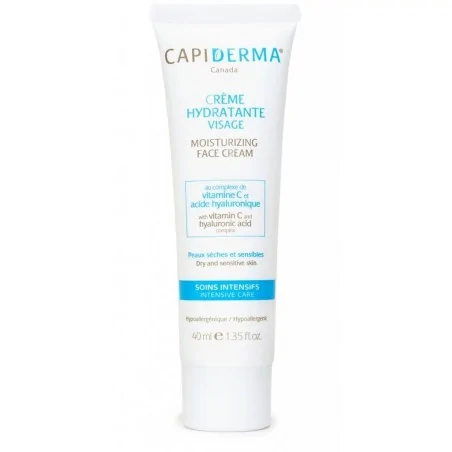 capiderma creme hydratante visage 40ml