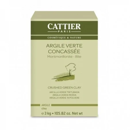 cattier argile verte concassee 3kg